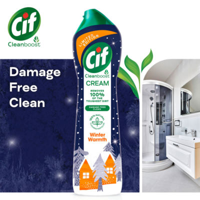 Cif Winter Warmth cream cleaner 500ml - British product