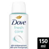 ASDA Dove Fresh Care Anti-Perspirant Spray 150ml- Buy online at McGrocer
