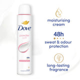 Dove anti-perspirant deodorant spray powder 200ml - British product