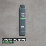 Dove Men+Care Fresh Anti-Perspirant Aerosol 200ml - British product