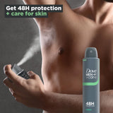 Dove Men+Care Fresh Anti-Perspirant Aerosol 200ml - British product