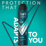 Sure Men Antiperspirant Deodorant Aerosol Nonstop Sensitive