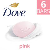ASDA Dove Pink Beauty Bar Moisturising Soap Bar 6x 90g- Buy online at McGrocer