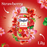 Comfort Fabric Conditioner Strawberry & Lily 900 ml - British product