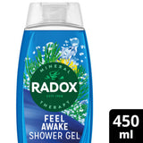 ASDA Radox Feel Awake 2-in-1 Shower Gel & Shampoo 450 ml- Buy online at McGrocer