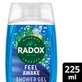 ASDA Radox Mineral Therapy Feel Awake 2-in-1 Shower Gel & Shampoo 225 ml- Buy online at McGrocer