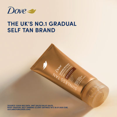 Dove Self-Tan Lotion Medium to Dark 75 ml - British product