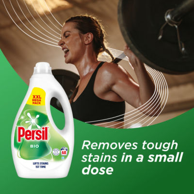 Persil Bio Laundry Washing Liquid 1.836 L, imported from the UK