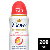 Dove Anti-Perspirant Spray Peach & White Blossom 200ml - British product