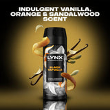 Lynx Black Vanilla premium deodorant body spray 150 ml, UK version