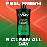 Lynx Jungle Fresh body wash 700 ml, UK version
