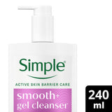 ASDA Simple Smooth+ Gel Facial Cleanser 240 ml- Buy online at McGrocer