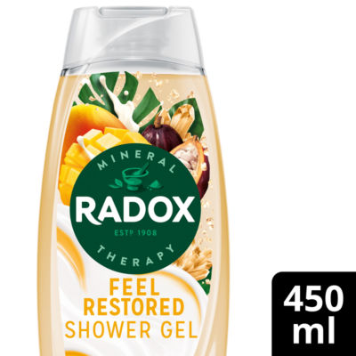 ASDA Radox Mineral Therapy Feel Restored Shower Cream 450 ml- Buy online at McGrocer