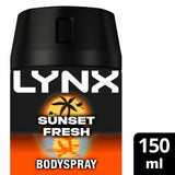 ASDA Lynx Sunset Fresh Aerosol Body Spray 150 ml- Buy online at McGrocer