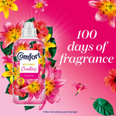 Comfort fabric softener Tropical Lily 1.35 L - British product