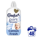 Comfort Pure Dreams Cotton Fresh fabric conditioner 1.44L - British product