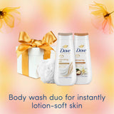 Dove pampering body wash gift set 2x225ml, UK version