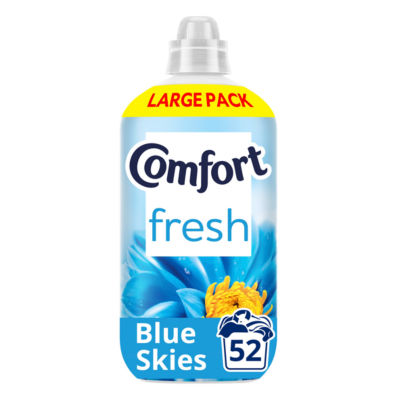 Comfort Fresh Blue Skies fabric conditioner 1.56L - British product