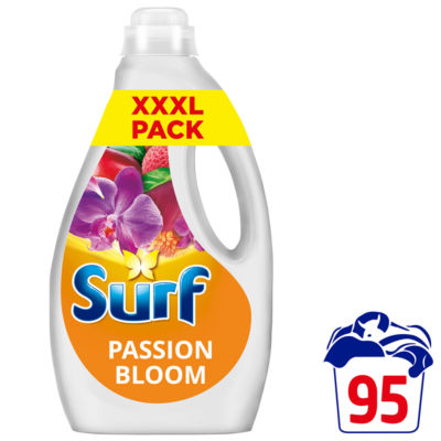 Surf Passion Bloom laundry liquid detergent 2.565L - British product