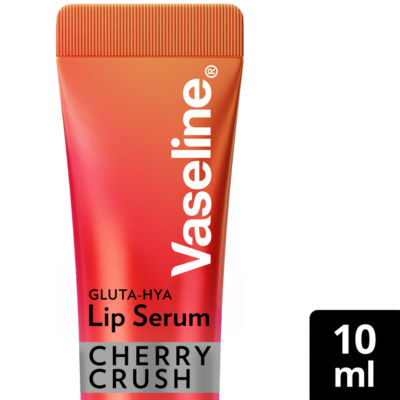 Vaseline Gluta-Hya Cherry Crush Lip Serum Gloss 10ml (British brand)