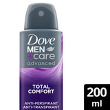 ASDA Dove Men+Care Advanced Total Comfort Anti-Perspirant Aerosol Deodorant Spray 200 ml- Buy online at McGrocer