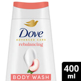 Dove Advanced Care Rebalancing body wash 400 ml, UK version
