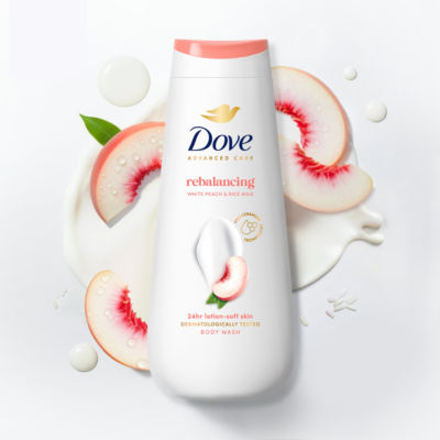 Dove Advanced Care Rebalancing body wash 400 ml, UK version