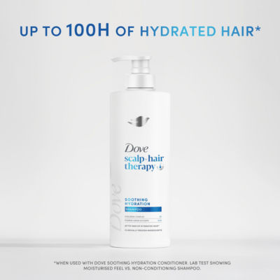 Dove Soothing Hydration Shampoo 400ml (British brand)