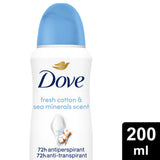 ASDA Dove Advanced Care Fresh Cotton & Sea Minerals Anti-Perspirant Aerosol 200 ml- Buy online at McGrocer