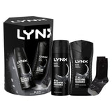 Lynx Black Duo men's gift set with socks - British product