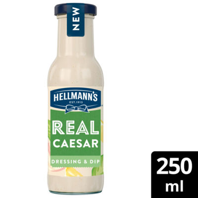 Hellmann's salad dressing real caesar 250 ml, UK version