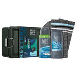 Dove Men+Care gift set body wash antiperspirant tin (British brand)