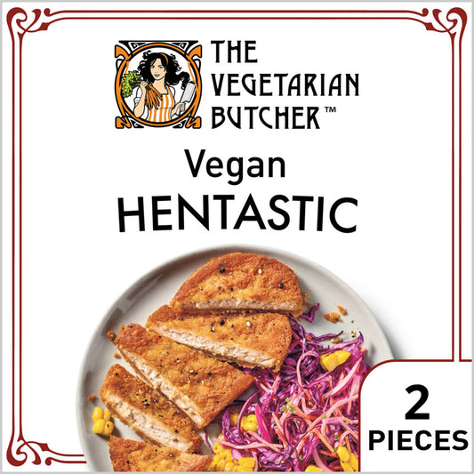The Vegetarian Butcher Vegan Chicken Fillet Hentastic Southern Fried 200g GOODS ASDA   
