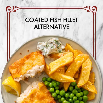 Vegetarian Butcher cod alternative battered fillet 180g (British brand)