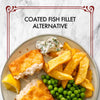Vegetarian Butcher cod alternative battered fillet 180g (British brand)