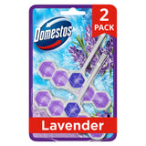 ASDA Domestos Power 5 Lavender Toilet Rim Blocks 2x 50g- Buy online at McGrocer