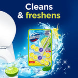 Domestos lime toilet rim block 2x 50g - British product
