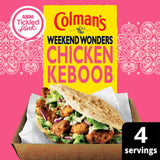 ASDA Colman's Weekend Wonders Meal Maker Chicken Keboob Limited Edition Seasoning Mix 30 g- Buy online at McGrocer