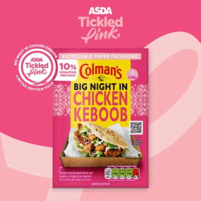 Colman's Chicken Keboob seasoning mix limited edition 30g, imported from the UK