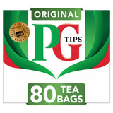 ASDA PG Tips Original Black Tea Bags 80 Bags 232g- Buy online at McGrocer