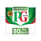 PG Tips original tea bags 80 bags 232g, imported from the UK