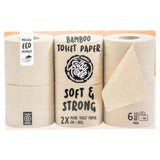 The Good Roll bamboo toilet paper 6 maxi rolls (British brand)
