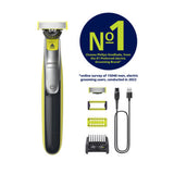 Philips OneBlade Original beard trimmer with 5-in-1 adjustable comb, imported from the UK