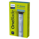 ASDA Philips OneBlade First Shave Anti-Friction Blade Electric Shaver- Buy online at McGrocer