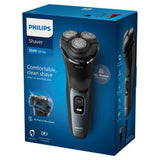 Philips Series 3000 electric shaver with 5D flex heads and pop-up trimmer, imported from the UK