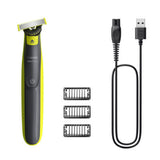 Philips OneBlade 360 beard trimmer with stubble combs, imported from the UK