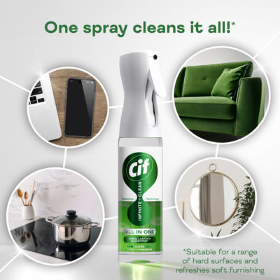 Cif Infinite Clean Lime & Lemongrass All in One Cleaner 280ml - British product