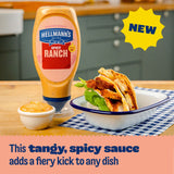 Hellmann's spicy ranch sauce 430ml, imported from the UK