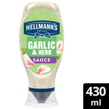 ASDA Hellmann's Garlic & Herbs Sauce 430ml- Buy online at McGrocer