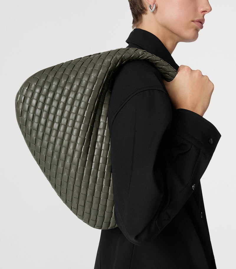 Bottega Veneta small leather Veneta shoulder bag (British brand)